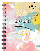 Dagbók, Þumalína munstur svart letur