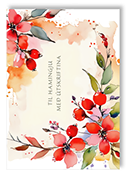 Útskriftarkort ÚT 27